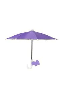 Mini Outdoor Phone Parasol With Universal Suction Cup Holder, Outdoor Anti-Glare Parasol, Polyester Fiber, Rain And Sun Protection, Universal Adjustable Anti-Glare Outdoor Phone Holder, Suitable For Mobile Phones, Kindles, Pads, Smartphones Umbrella For Women Umbrella Rainproof Windproof