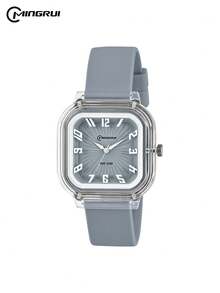 MINGRUI 2025 新款时尚石英表，适合女孩，高品质，30 米防水，适合礼物和日常装饰，学校用品，手表，30 毫米