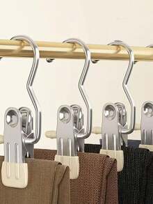 2/6/12/24Pcs Heavy-Duty Stainless Steel Multi-Purpose Hook Clips - Colorful Cartoon Designs For Organizing Bags, Keys, Towels, Hats, And More - Rust-Resistant, Durable, And Versatile Clips Perfect For Home, Office, And Travel Organization - Ideal For Holiday Gifting And Everyday Use