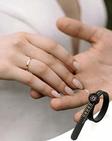 1Pc Ring Sizer With Magnifying Glass, Ring Sizer, Ring Sizer, Intuitive Reading. Plastic Ring Sizer With Lens, 1-17 Suitable For Daily Use. Convenient To Use