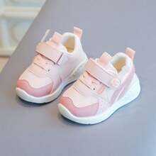 Zapatos para bebés y niños pequeños, suelas suaves para primavera y otoño para niños y niñas, zapatos deportivos antideslizantes para niños, zapatos de malla para bebés,Se puede combinar con disfraz navidad - Rosa - Ver 5