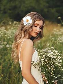 3 chiếc kẹp tóc hình hoa dâm bụt nhiệt đới, kẹp tóc hình hoa sứ nhân tạo dành cho nữ, thích hợp cho bãi biển, tiệc tùng, phong cách boho, thời trang, thanh lịch, tối giản, màu trơn, thích hợp cho hàng ngày, thường ngày, tiệc tùng, đi làm, kỳ nghỉ, búi tóc, buộc tóc đuôi ngựa, rửa mặt, trang điểm, phụ kiện quần áo, kẹp tóc, ghim tóc, phụ kiện tóc, phụ kiện đội đầu, kẹp tóc - Nhiều màu - Xem 3