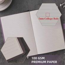 A5 Vintage Sonnenmuster Notizbuch mit Schloss, unisex, nachfüllbar, 224 nummerierte Seiten, Lernmaterial, Schulanfang - A5 - Übersicht 3