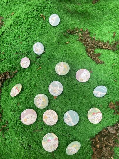 Cute Cartoon Sanrio Bar Pin Iron Badge Brooch Badge Yugiri Dog Kuromi Brooch Backpack Pendant Gift Suitable For Home, School, Classroom Graduation And Gift