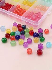 24 件套玻璃珠套件，8 毫米手链制作用品，成人和女孩手工制作的 DIY 珠宝工艺品