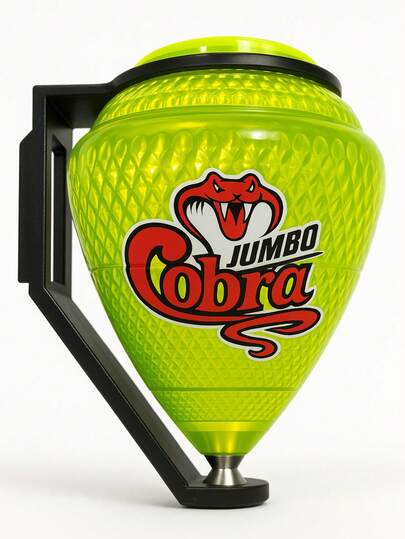 TROMPO TIPO COBRA JUMBO,  IDEAL PARA QUE LOS NIÑOS SE ALEJEN DEL CELULAR Y DISFRUTEN DE HORAS DE ENTRETENIMIENTO ACTIVO. PROMUEVE HABILIDADES DE COORDINACIÓN, DESTREZA Y CONCENTRACIÓN, MIENTRAS RESCATA UNA PARTE IMPORTANTE DE NUESTRA CULTURA MEXICANA. FABRICADO CON MATERIALES RESISTENTES Y DISEÑADO PARA GIRAR CON VELOCIDAD Y PRECISIÓN. REGALA MOMENTOS LLENOS DE RETO, RISAS Y TRADICIÓN CON ESTE CLÁSICO JUEGO DE HABILIDAD.