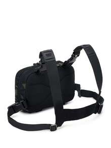 男士钓鱼背心包，迷彩徒步胸包，便携式户外运动旅行包，适合徒步旅行和露营 - 彩色 - 查看 6