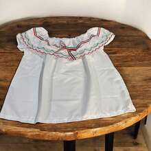 Blusa Olan Tricolor - Blanco - Ver 3