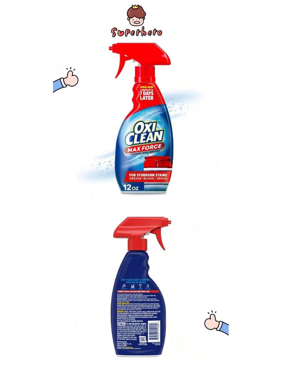 OxiClean MaxForce Laundry Stain Remover Spray - 12 Fl Oz - 1 - 查看 1