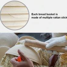 Sourdough Bannetons Bread Proving Proofing Fermentation Basket Bread Baking Mold - Beige - View 9