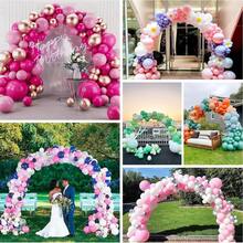 Balloon Arch Stand Kit, 10FT Wide & 7.5FT High Adjustable Balloon Arch Frame, Ideal For Party Decorations, Not Include Balloons. - 83pcs - View 7