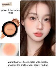 Wet N Wild Color Icon Blush - Revive Glow Matte With Soft Shimmer, Multi-Shade For Professionals & Students, On-The-Go Friendly - Revived Edition - Apricot Delight - 5.85g