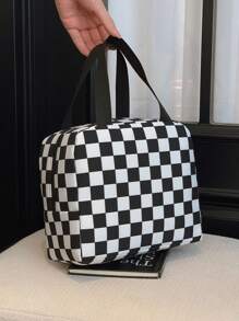 Sac à déjeuner portable, sac isotherme étanche, boîte à lunch Bento, sac d'isolation pour le dîner. Sac à lunch épais mignon pour étudiants, imprimé léopard rose, petit motif floral. Boîte à lunch pour femmes, école