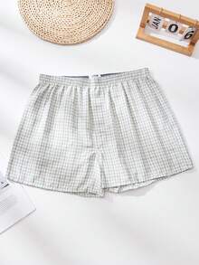 3 Pcs/Pack Men's Breathable Elastic Waist Printed Boxer Shorts, Loose Casual Underwear - Multicolor - View 5