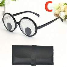 1 bộ Kính nút Halloween, Phụ kiện trang trí tiệc tùng DIY, Đạo cụ chụp ảnh vui nhộn, Kính mắt di chuyển được (Không phù hợp với nam giới trưởng thành) - Nhiều màu - Xem 7