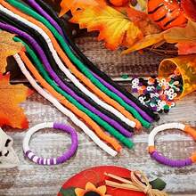 2000pcs/Set 2-10mm Halloween Colored Millet Beads, Halloween Soft Ceramic Bead Set Box, Can Be Used As Gifts, Decorations, Couple Bracelets, DIY Jewelry, Bracelet Accessories