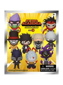 Crunchyroll 1 PIEZA Llavero de la serie 6 con figura de anime de misterio de bolsa ciega con licencia oficial, figura anime miniatura adorable y aleatoria, mercancía de dibujos animados linda, estatuilla coleccionable con sorpresa como regalo, decoración de regreso a la escuela