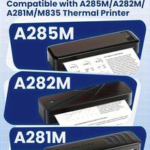 4 捲 A4 熱感紙，快乾，尺寸 8 英吋（27 X 11 英吋，175.26 公分），適用於 A4 印表機，厚紙，鮮豔色彩，清晰字體，適用於便攜式印表機，光滑表面，高品質印刷，印刷材料，熱感紙 - 彩色 - 查看 3