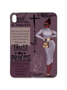 Faith Inspired IPad 保护套 | 时尚插图印花黑色 TPU 耐用保护套，适合日常办公和学习，黑色 IPad 保护套，探索者的首选，可作为情人节、新年、生日、毕业典礼的礼物，兼容 iPad Mini 5th/iPad Mini 6/iPad Air/iPad Air 2/iPad Mini 4/iPad 9.7 英寸 2018/iPad 10.2 第 7 代 2019/iPad Air 10.5 英寸 2019/iPad Pro 11 英寸 2020/iPad Air 10.9 英寸 2020/iPad 10.2 第 8 代 2021/iPad Air 第 5 代 - 彩色 - 查看 7