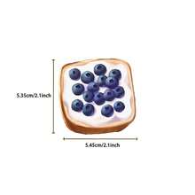 50 件蓝色卡通 Ins 风格贴纸美观乙烯基贴纸贴花剪贴簿、日记本、笔记本电脑、保险杠、滑板、水瓶、电脑、手机 - 彩色 - 查看 2