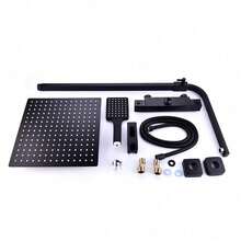 Bathtub & Shower Trim Systems - Black - View 7