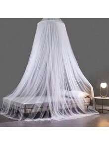 Ceiling Mosquito Net - For Double Or Single Bed - Decoration And Elegance - PRIMICIAS QIU - 白色 - 查看 1