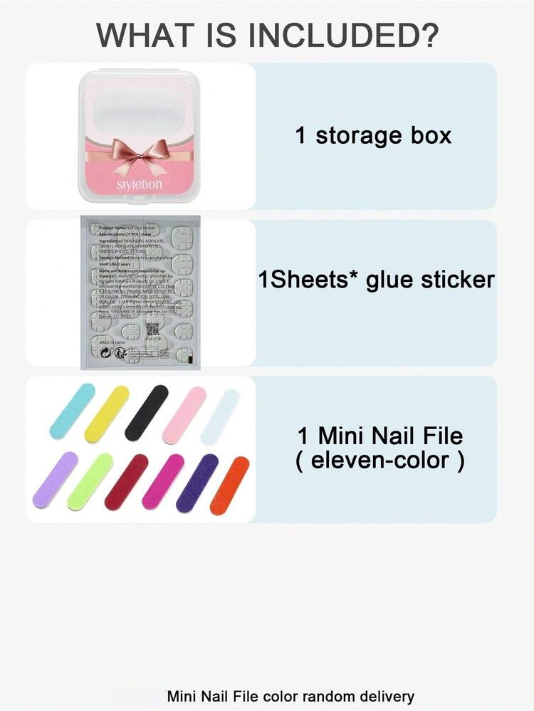 10片美亚德色咖色镀金蝴蝶结手绘格纹心形染色按压式美甲新款秋冬日常温柔复古短款方形假指甲适合DIY美甲爱好者的女士和女孩 - 棕色 - 查看 5