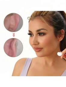 6/12/18/24/36/48片装耳贴，带耳廓矫正切口，垂直版V字脸贴纸，V字脸专用。适用于日常妆容、舞会、婚礼、购物、约会、晚宴团队建设、节日妆容、母亲节礼物、毕业季礼物、节日假睫毛、锐舞妆容、锐舞派对。 - 彩色 - 查看 5