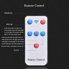 Outdoor Motion Sensor . Solar Lights 2000 Lumens 77LED Solar Motion Sensor LED Light - D - View 9