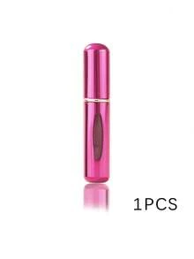 1/5/10pcs, 5ml Perfume Atomizer Refillable Spray Bottle, Portable Travel Perfume Bottle, Perfume Sprayer, Mini Perfume Sample Vial - Hot Pink - View 5