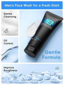 1 Set 7pcs Laikou Men's Oil Control Skincare Set (Pore Minimizing Skincare Gift Box, Pore Tightening Skincare Gift Bag, Suitable For All Skin Types, Gift For Dad) - 7pcs - View 3