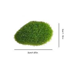 6pcs Artificial Moss Balls - Plastic Fake Plants For Fairy Garden, Aquarium, Glass Container, Outdoor Simulation Plant Decor - Multicolor - View 2