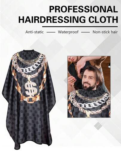 Barber Apron, Barber Cape, Barber Robe, Barber Uniform, Barber Shop Salon Accessories, Hair, Barber, Hairdressing Tools, Hairdressing Products