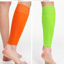 长筒足球固定袜，高弹力成人专业袜，腿部保护袜，带压板袜
