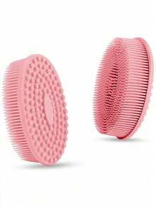 1pc Silicone Body Scrub, Exfoliating Body Scrub, Suitable For Shower, Rich Lather, Long-Lasting And Durable, Soft Body Scrub, Suitable For Shower And Bath Skincare Routine. - Multicolor - View 8