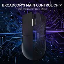 ATTACK SHARK X11 Lightweight Wireless Gaming Mouse With RGB Charging Dock, Tri-Mode-2.4G/USB-C Wired/BT, 22K DPI, PAW3311 Optical Sensor, HUYU Switch, 5 Programmable Buttons For PC Gamer - Multicolor - View 7