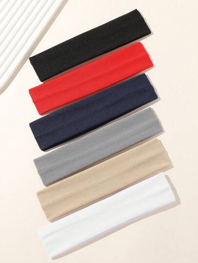 6 Peças de Faixas Esportivas Femininas, Faixas de Ioga de Cores de Outono e Inverno, Leves, Absorventes de Suor, Faixas de Cor Sólida Antiderrapantes, Faixas, Adequadas para o Dia a Dia e Atividades Esportivas e de Lazer, Acessórios de Cabelo Femininos, Acessório de Cabelo, Acessórios de Cabelo, Ferramentas de Cabelo, Acessórios de Cabelo Encaracolado de Outono, Viagem, Ferramentas de Cabelo, Acessórios Femininos, Coisas de Cabelo, Outono, Acessórios de Cabelo, Ferramentas de Cabelo, Coisas de Cabelo, Coisas, Acessórios de Beleza, Presentes, Viagem, Presentes para Mulheres, Coisas de Cabelo, Enfeites de Natal