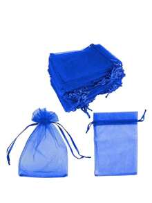 100/50/10/1件套，随机颜色珠宝收纳袋，返校季 - 彩色 - 查看 18