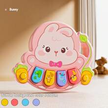 Cute Animal Shaped Baby Piano Toy, Colorful Piano Keys And Animal Patterns - Interactive Music Learning Toy For 1-5 Years Old Toddlers, Sensory Toy To Promote Motor Skills And Cognitive Development, Fun Design, And Reliable - Multicolor - View 18