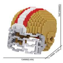 Football Hat Desk Decor, ABS Material, Gift For Football Fans, Birthday, Halloween, Christmas