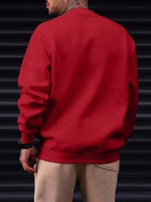 Sudadera Oversized Casual para Hombres con Estampado del Skyline de NYC y Logo de NY - Impresión del One World Trade Center, Letras de NY, Blanca, Lavable a Máquina, Ropa Urbana para Fanáticos de la Ciudad - Oscuro - Ver 2
