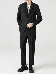 Men Suits - Black - View 1
