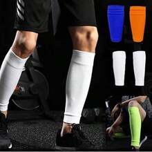 Long Tube Football Fixed Sock, High Elastic Adult Professional Sock, Leg Protector, Sock With Pressing Plate - Multicolor - View 3