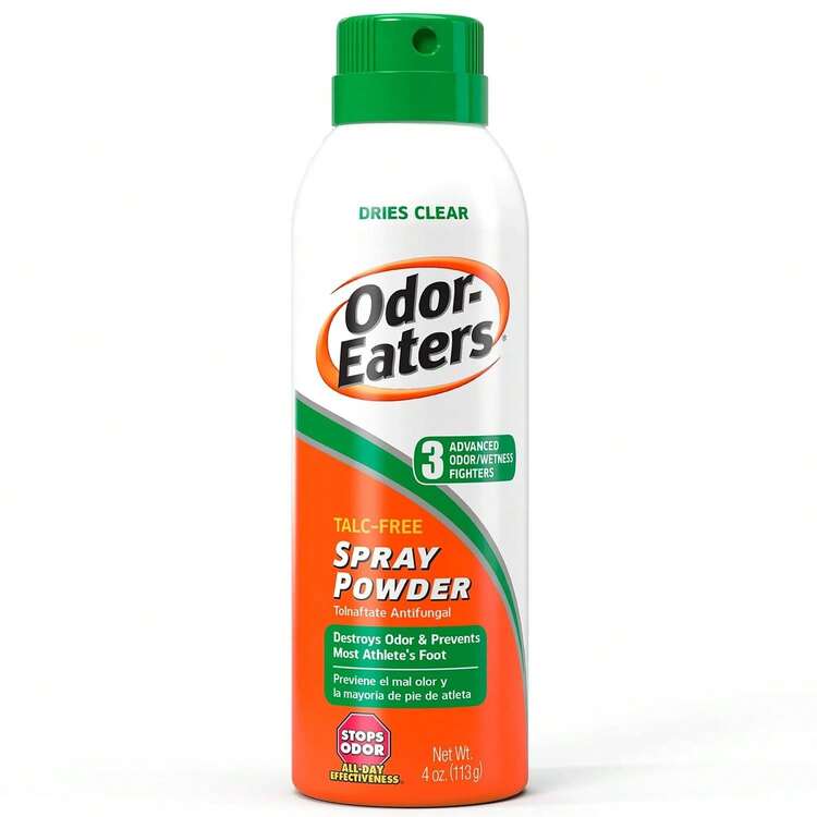 Polvo en spray para pies Odor-Eaters de 4 onzas - 4 onzas (paquete de 1) - Añade 9
