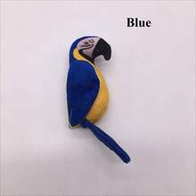 宠物纸质玩具、毛绒宠物咀嚼玩具、仿真鹦鹉狗玩具、逗猫棒、宠物互动娱乐玩具 - 彩色 - 查看 5