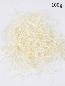 10 جرام / 50 جرام / 100 جرام من حشو الهدايا من ورق الرافيا المقطع لتعبئة وتغليف صناديق الهدايا لأعياد الميلاد والزفاف والكريسماس وحفلات الخطوبة والديكور والمستلزمات المكتبية - متعدد الألوان - مشاهدة 22