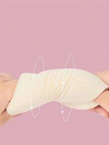 1对加厚6厘米内衣罩杯小胸垫可拆洗丰胸垫插入增加衬垫内衣文胸配件 - 杏色 - 查看 5