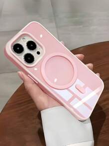 Estuche de carga magnético de lujo compatible con iPhone 17 16 15 14 13 12 11 Pro Plus Max Air XSmax XR X/Xs 7/8 Plus 7/8, estuche delgado de acrílico ultra claro