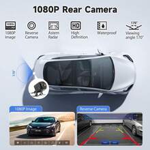 BDQ 7 Inch Car Radio Wireless Carplay & Android Auto Multimedia WIFI Video Player Portable MP5 Player+ Backup Rearview Camera - 7 Inches - View 3