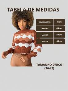Striped Cropped Top Knitted Modal Office Daily Home Travel - Nâu đất với màu be - Xem 6